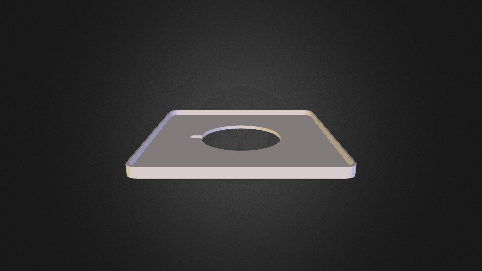 thumbnail image 2 of Cambo 162x162mm Lens Board For Copal #1 Shutter - 4x5 Large Format Camera - 41.6mm Hole 2 of 4