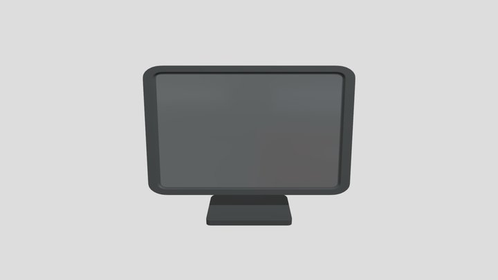 Monitor 3D 3D Model