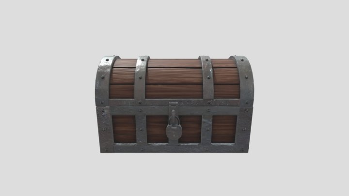 Treasure chest 3D Model