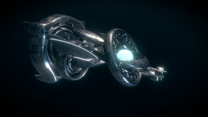 BIE2 interstellar spaceship 3D Model