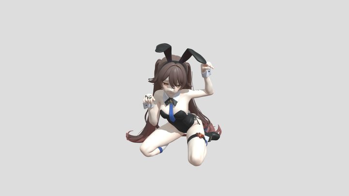 Hu Tao 3D Model