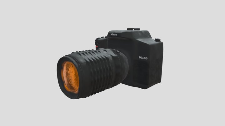 Camera Nikon D7100 3D Model