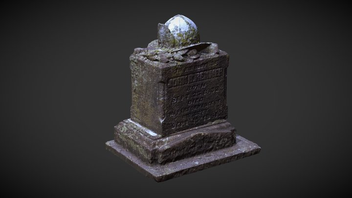 Firefighter Memorial: Displaced Base (19th C.) 3D Model