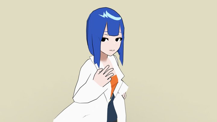 Rena - Original Character 3D Model