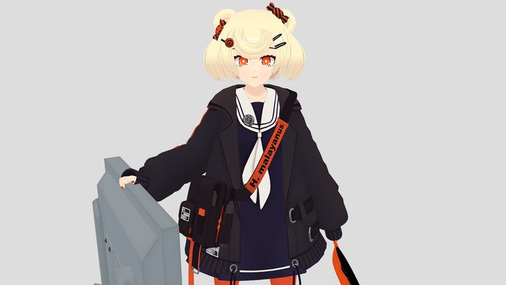 [Arknights] Gumm y (Гум) 3D Model