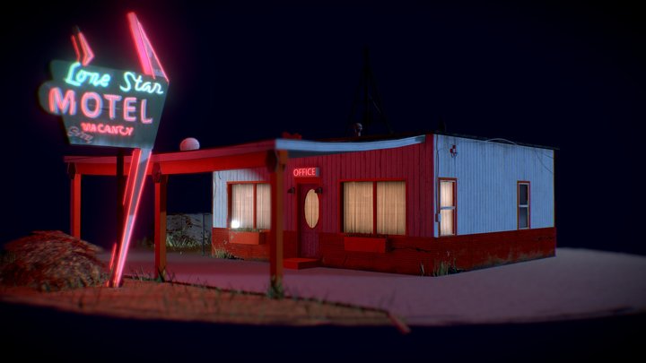 Motel 3D Model