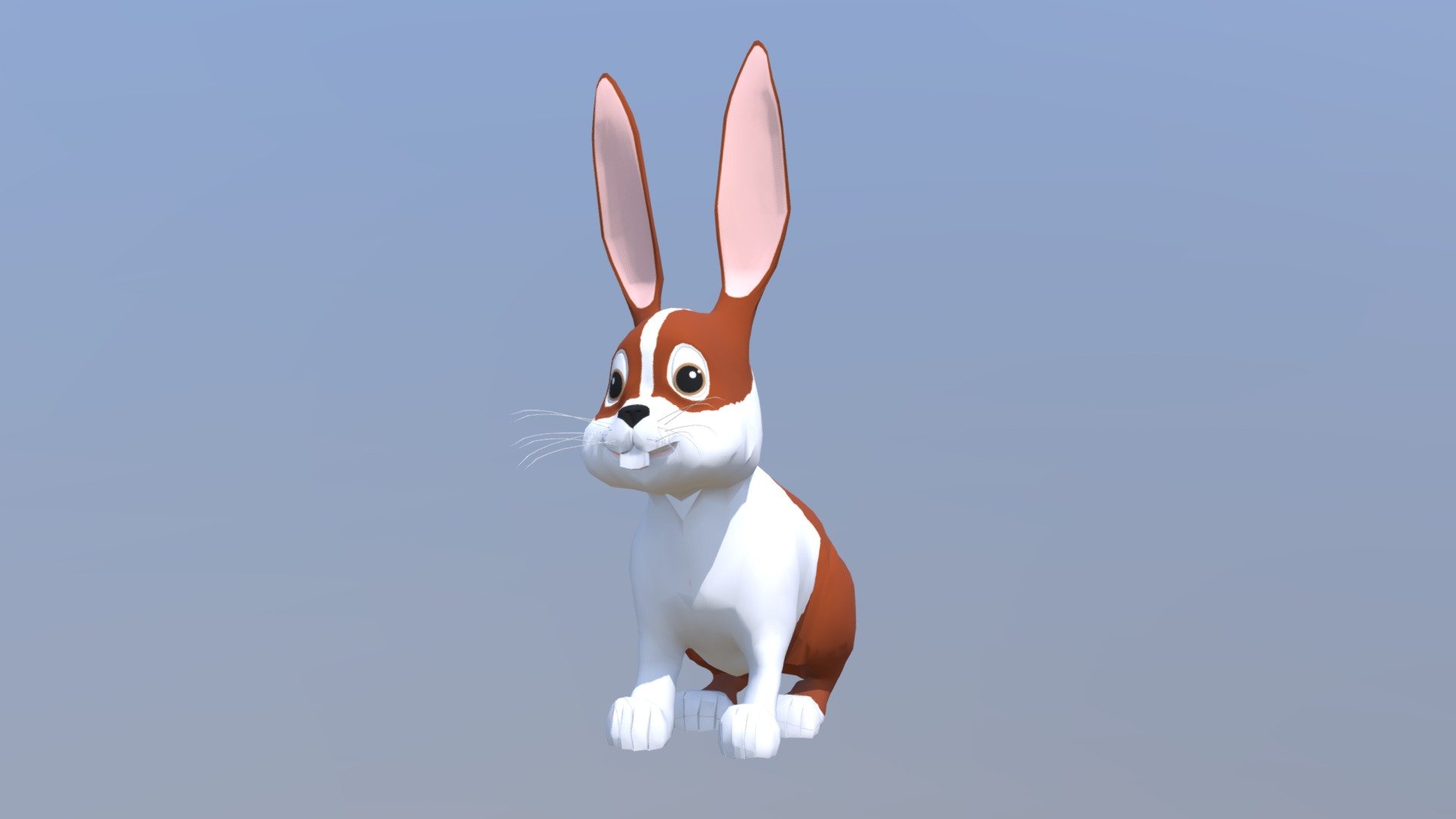 Rabbit Toon - Buy Royalty Free 3D model by 3dlowpoly [ca86dea ...