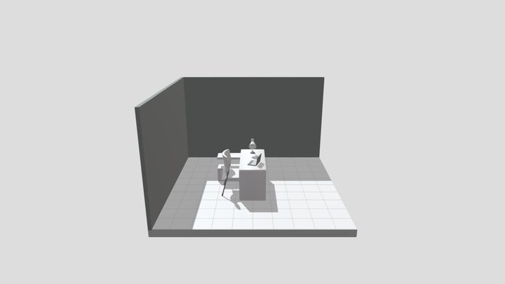 Working space 3D Model