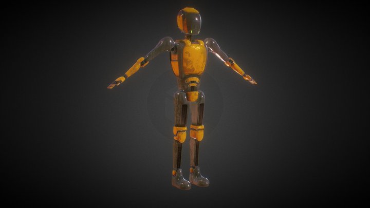 Robot Remake 3D Model