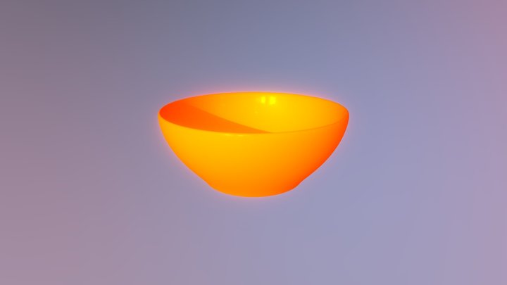 Very high-poly bowl 3D Model