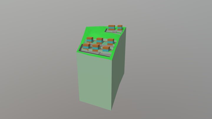Рельеф 3D Model