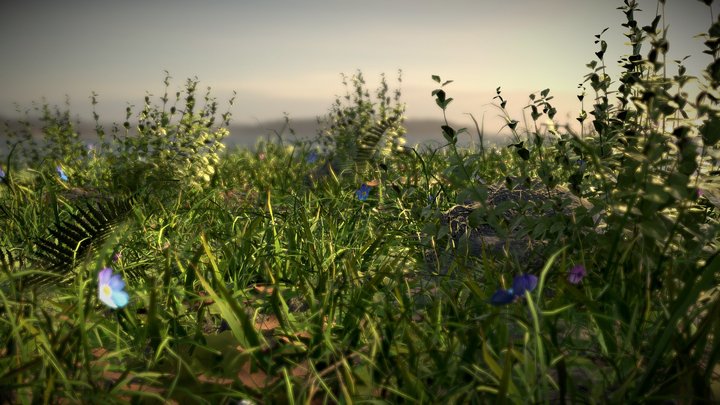 Foliage Assets | Low Poly 3D Model