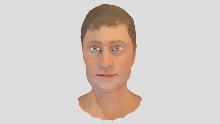 Viggo Mortensen Face Sculpt 3D Model