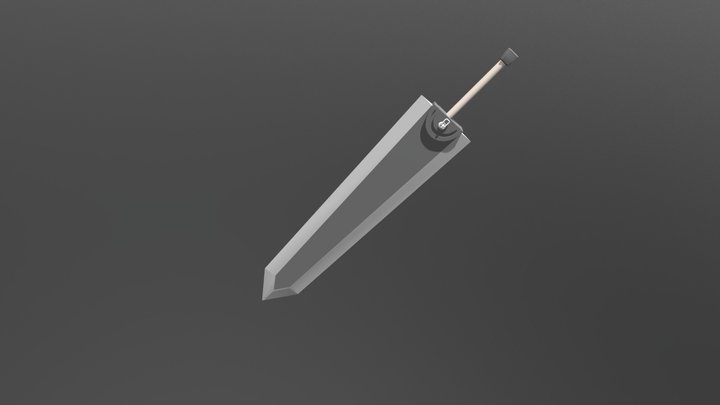 Guts Sword 3D Model