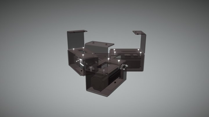 Motor Mount Assembly 3D Model