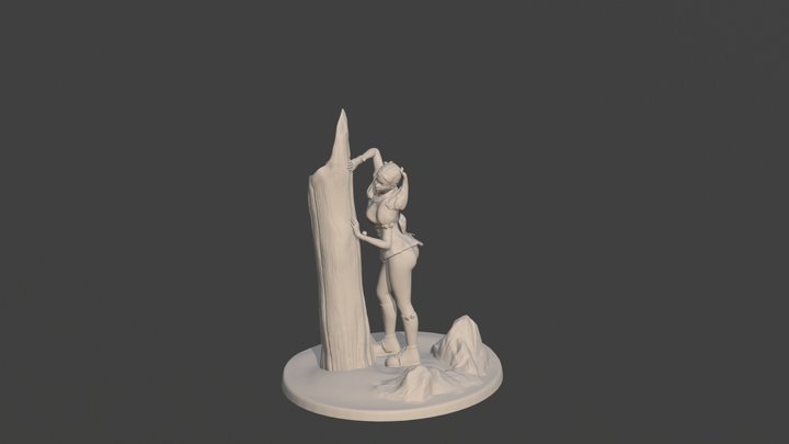 Jannet - 3D Figurine 3D Model
