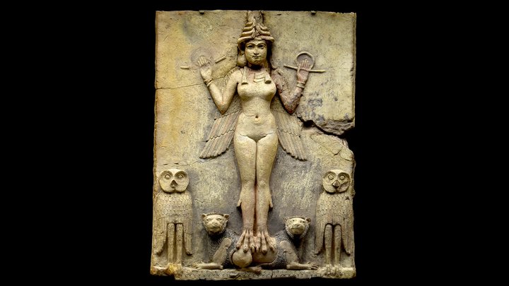Old Babylonian Goddess, London 3D Model