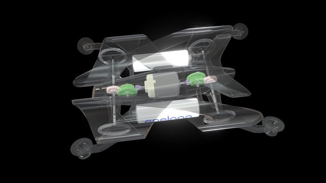 Looper | Mini4WD 3D Model