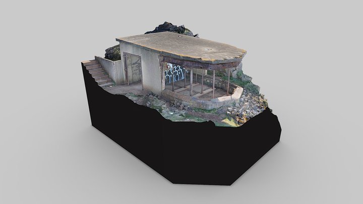 Brean Down Searchlight South – Modello 3D gratuito STL