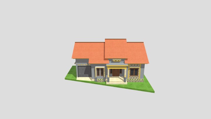 Desain Rumah AsFa 3D Model