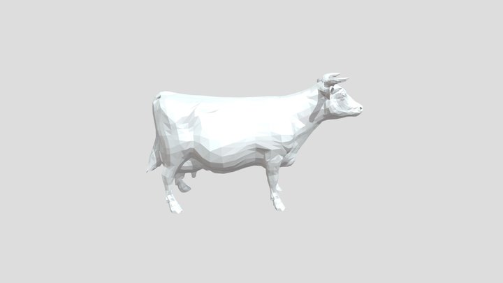 CS6554_Cow 3D Model