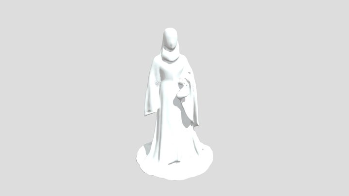 arabic_women_0921023829_refine_fbx 3D Model