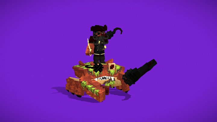 Captain Brine 3D Model
