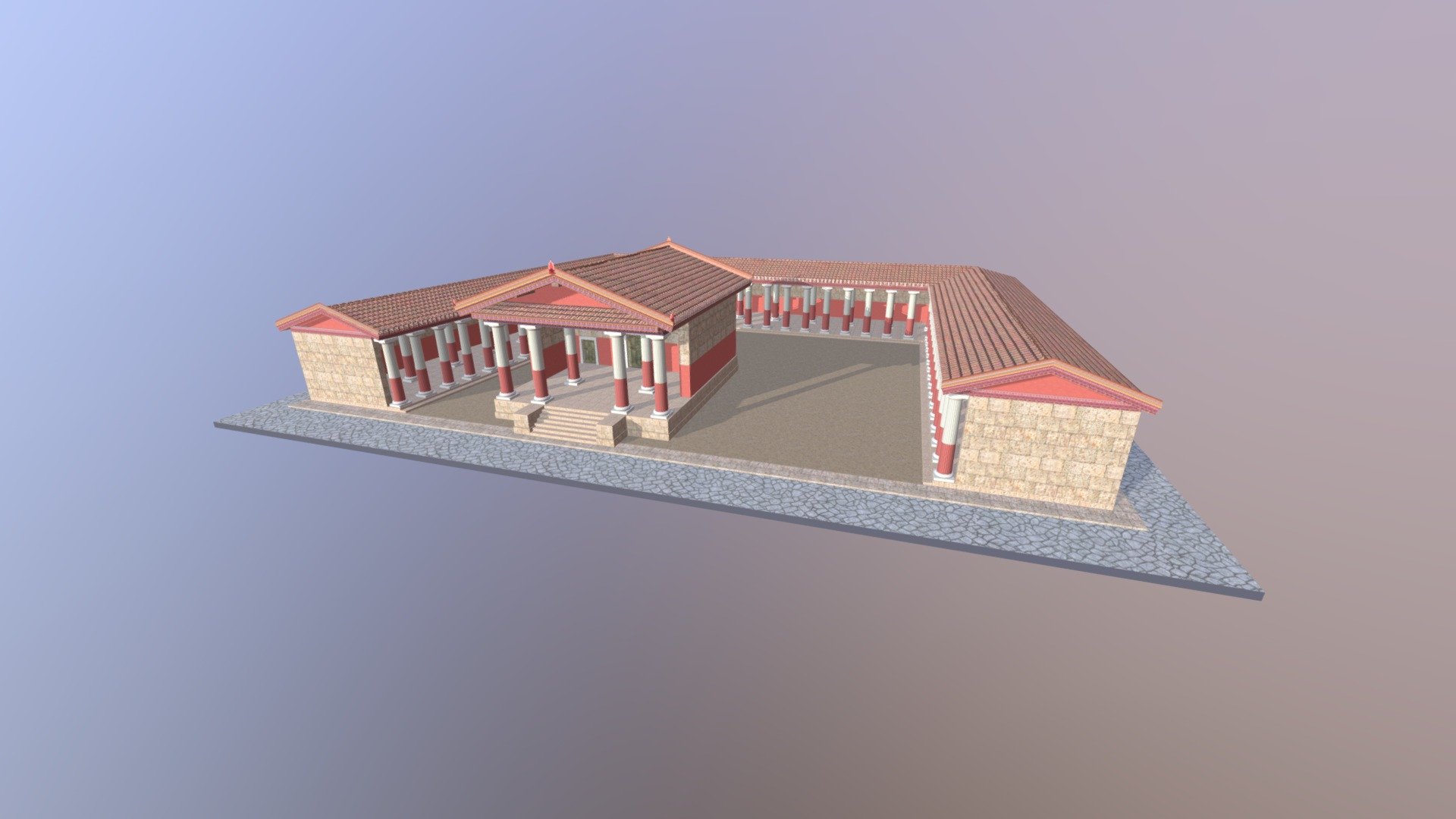 Minturnae Capitolium FBX