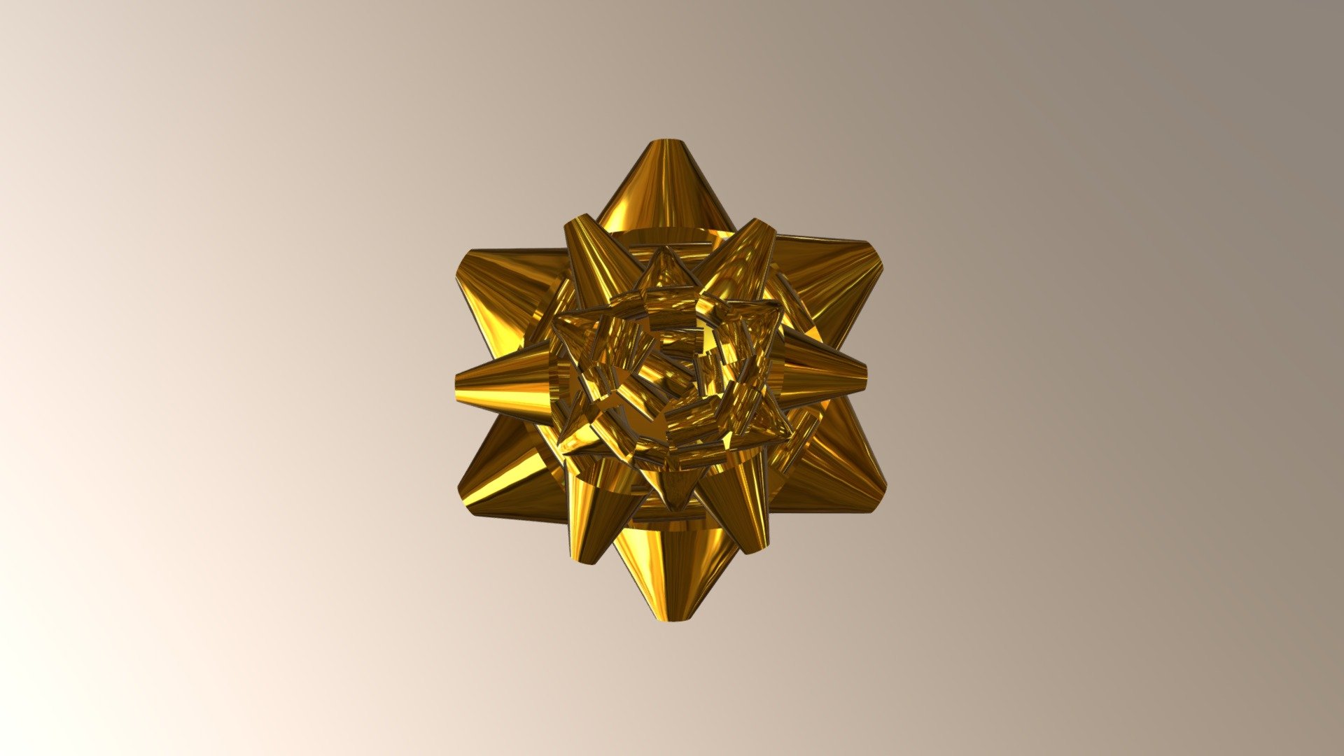 Christmas present bow maker by 3Ddy, Download free STL model