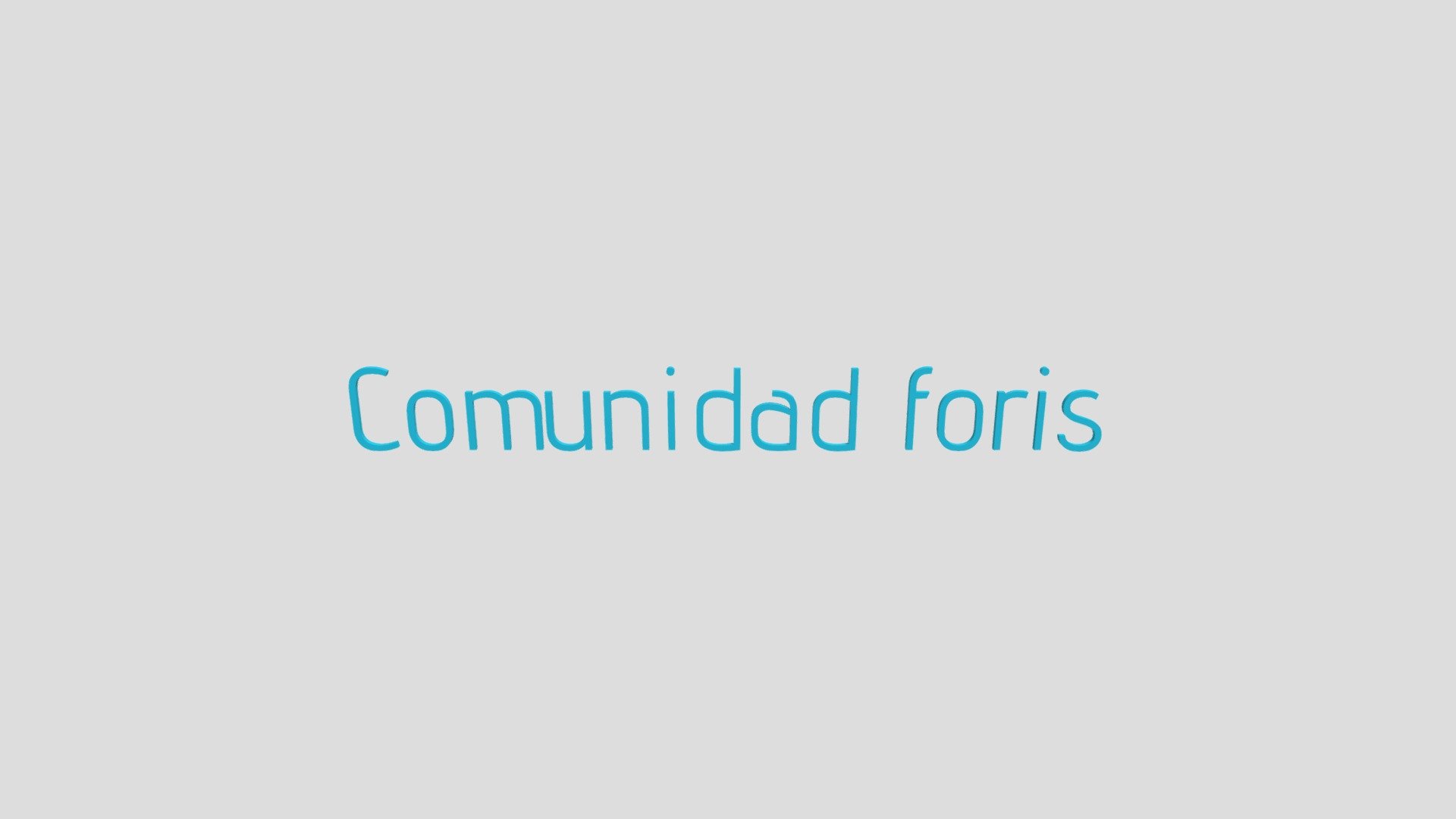 Comunidad foris