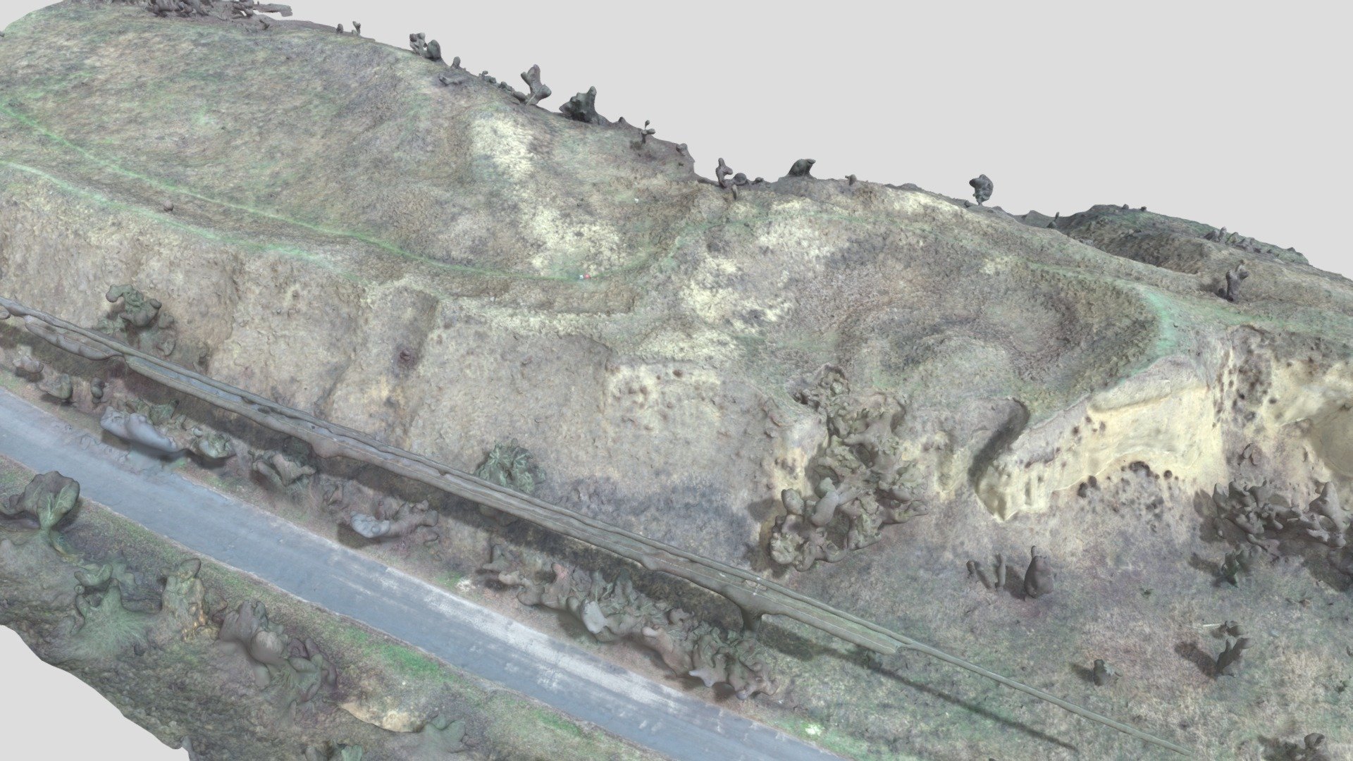 Maidan Simplified 3d Mesh