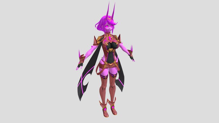 Crystal Zombie Pyra (xenoblade chronicles 2) 3D Model