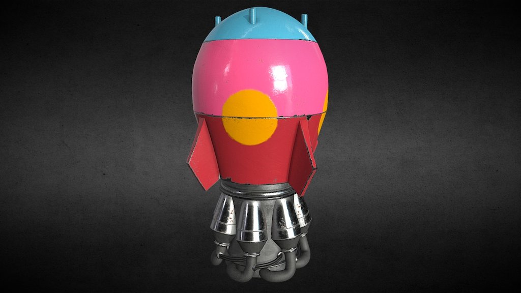 Atomic Bomb - 3D model by Zalo (@zalo2188) [ca9344a] - Sketchfab