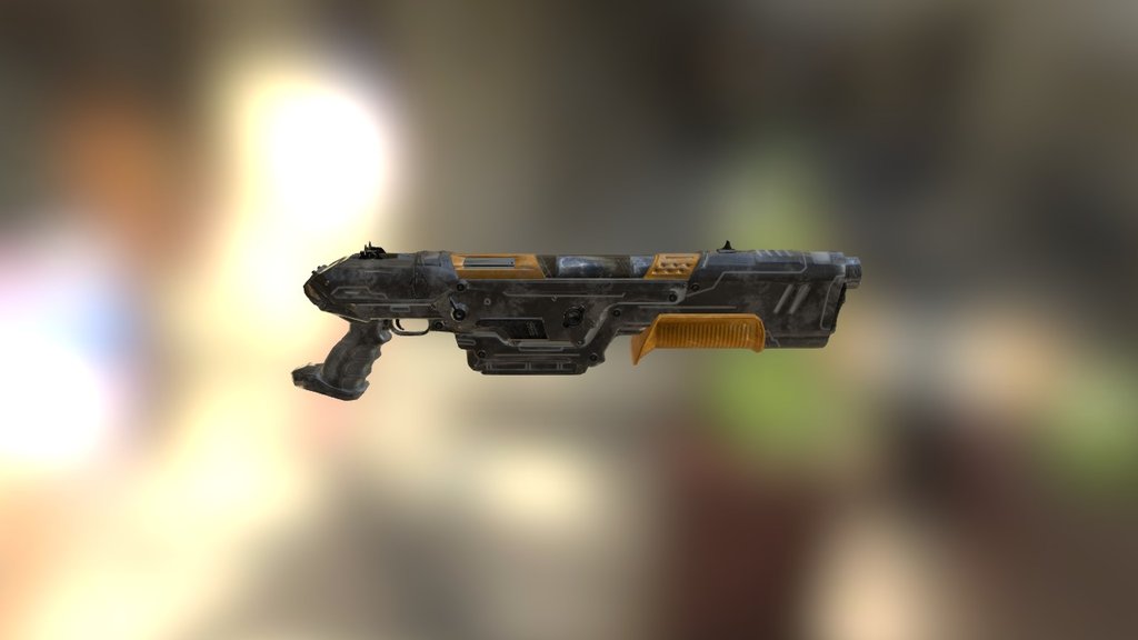 SF - Shotgun - 3D model by moritaka [ca93735] - Sketchfab