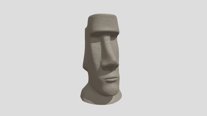 Moai 3D Model