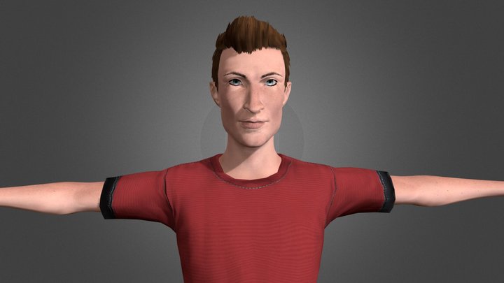 TallYoungBoy 3D Model