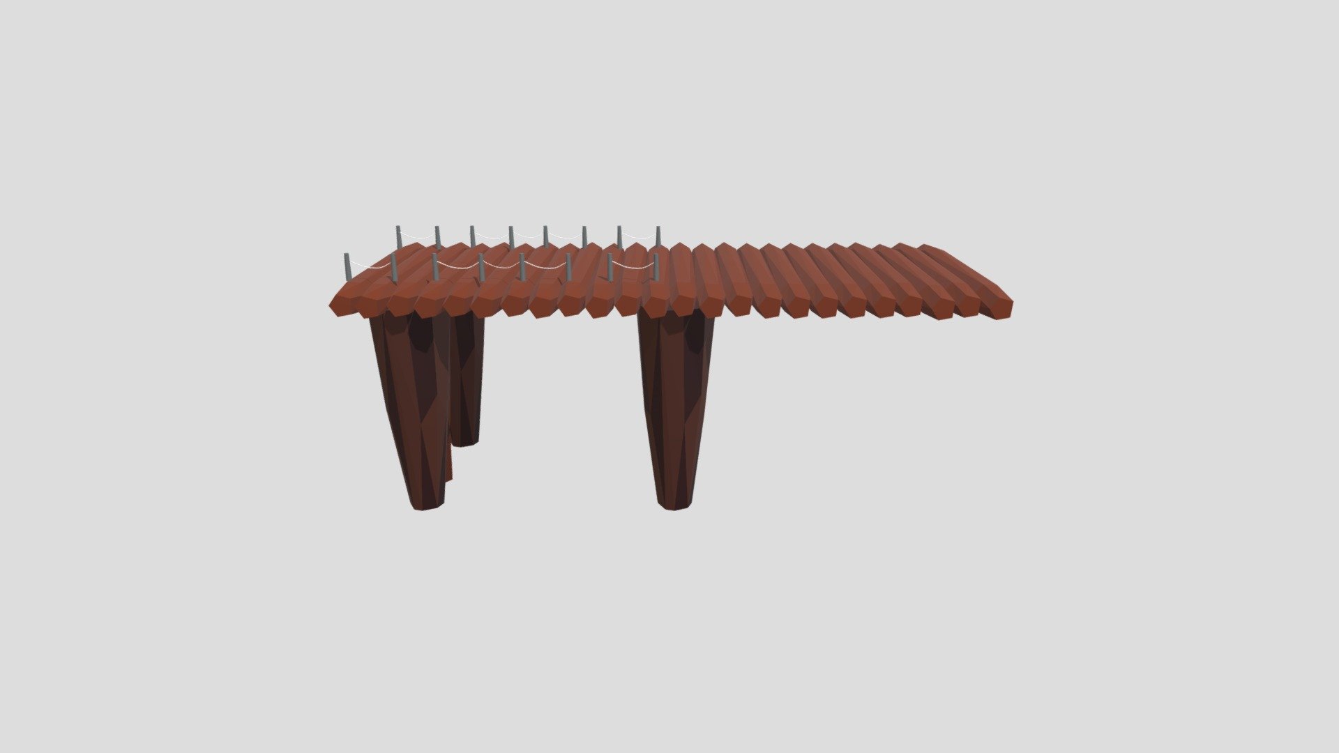 Wooden bridge