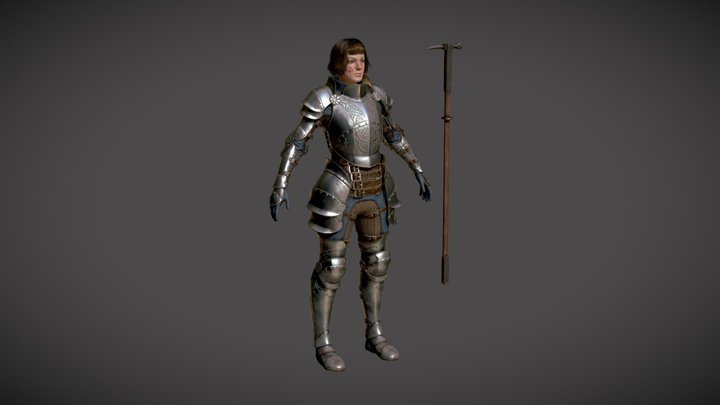 Brunhilda 3D Model