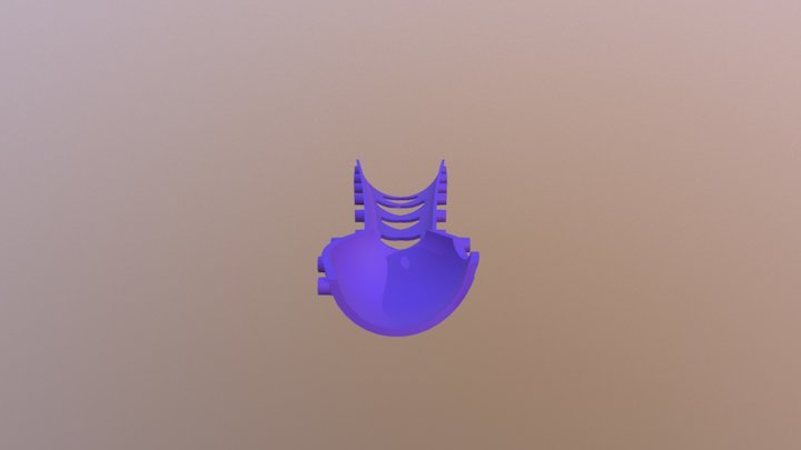 Parte Inferior Férula 3D Model