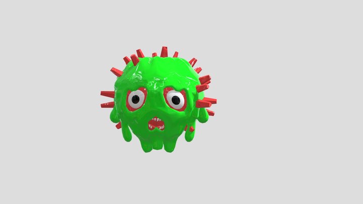 Gooey 3D Model