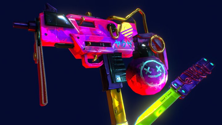 Squad Gunshop 3D Model