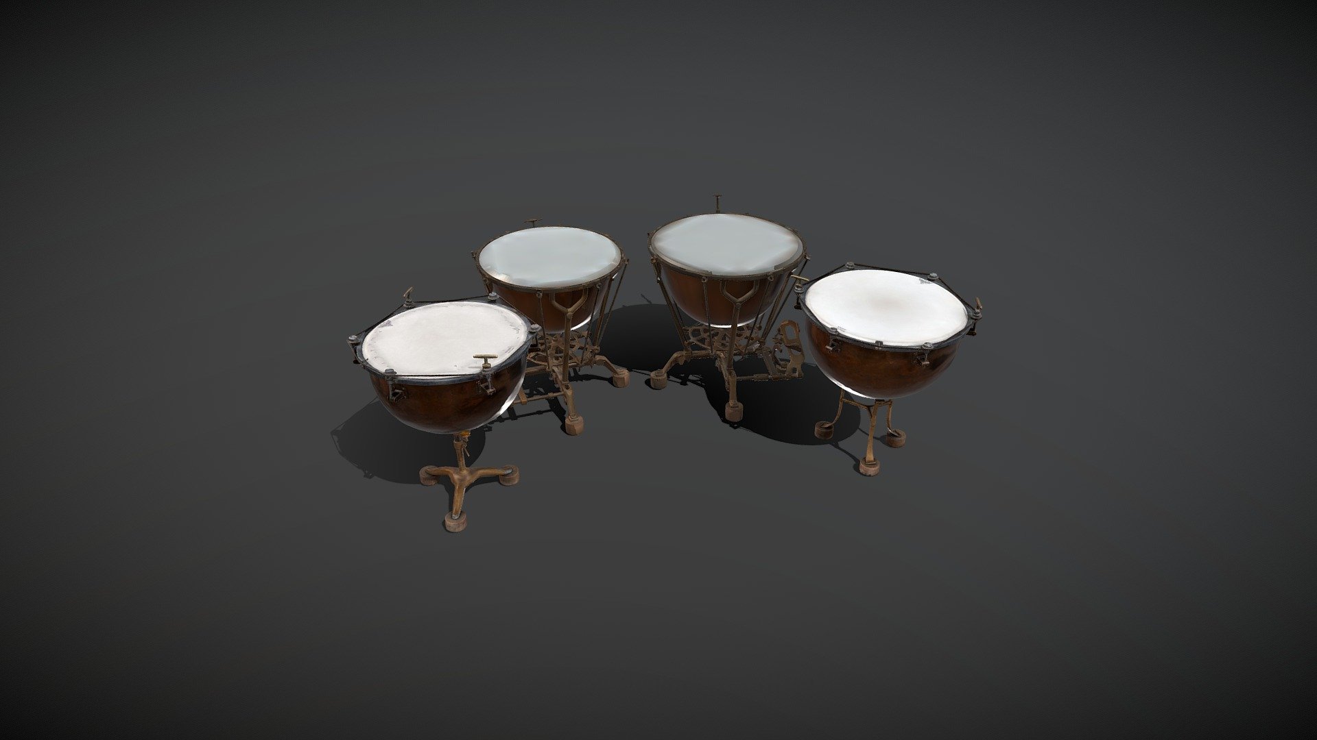 The Tympani of Dimitri Mitropoulos — Sketchfab embed 3D viewer