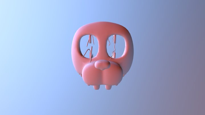 F Na F 2 Bonnie Face 3D Model