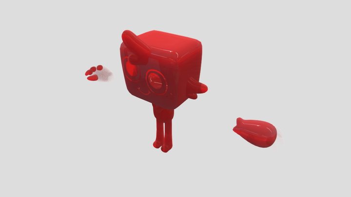 Christmas Goob 3D Model