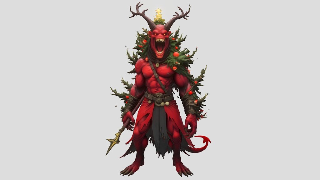 Krampus Demonic Christmas Beast