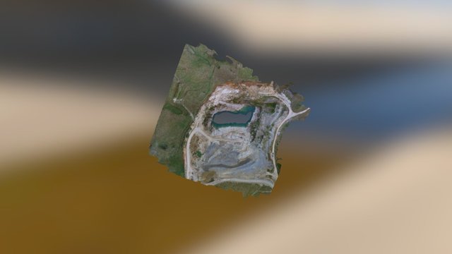 Ravensdown Quarry 3d Mesh 3D Model