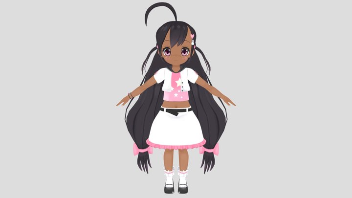 Camellia 3D Model