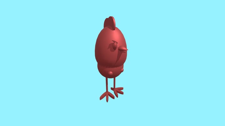 Unhatched 3D Model