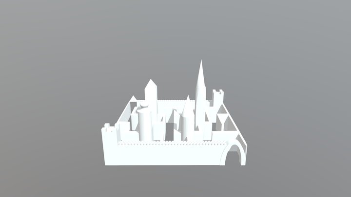 La caida de la casa Usher 3D Model
