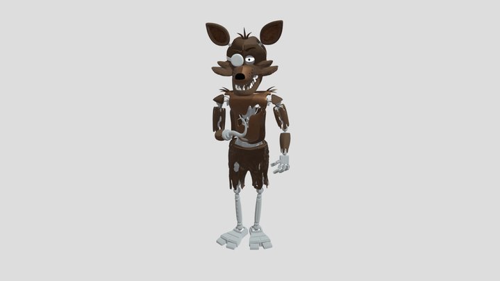 Movie_Foxy 3D Model